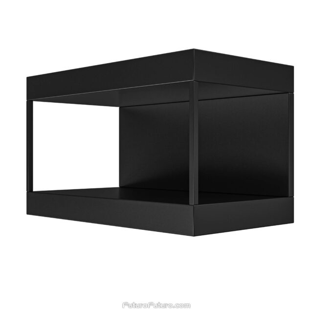 Contemporary Design - 24-inch Nova Black Shelf