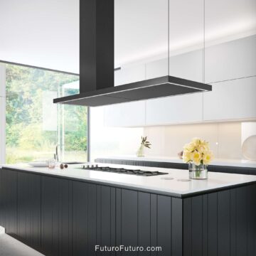 Futuro Futuro 69″ Turo Black Island Range Hood