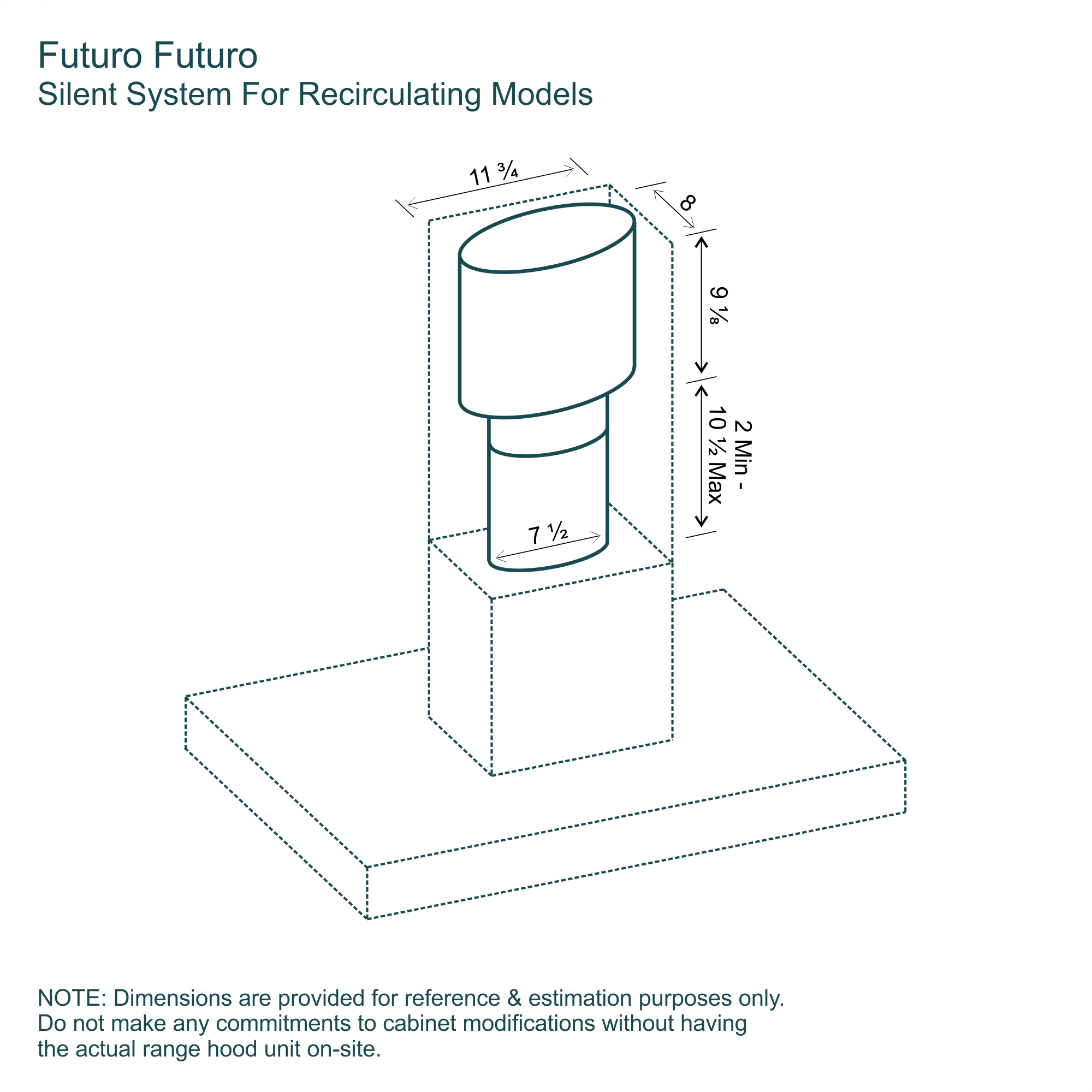 Silent System For Recirculating Models 10 Dimensions