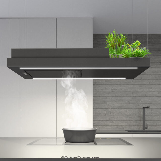 Stylish and Functional Island Hood - 48-inch Horizon