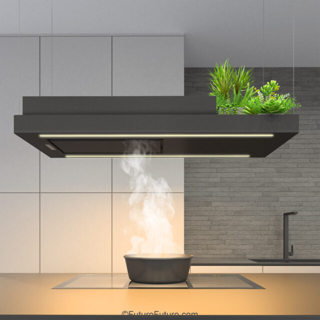 Cutting-Edge Ventilation - Futuro Futuro Horizon Island Hood