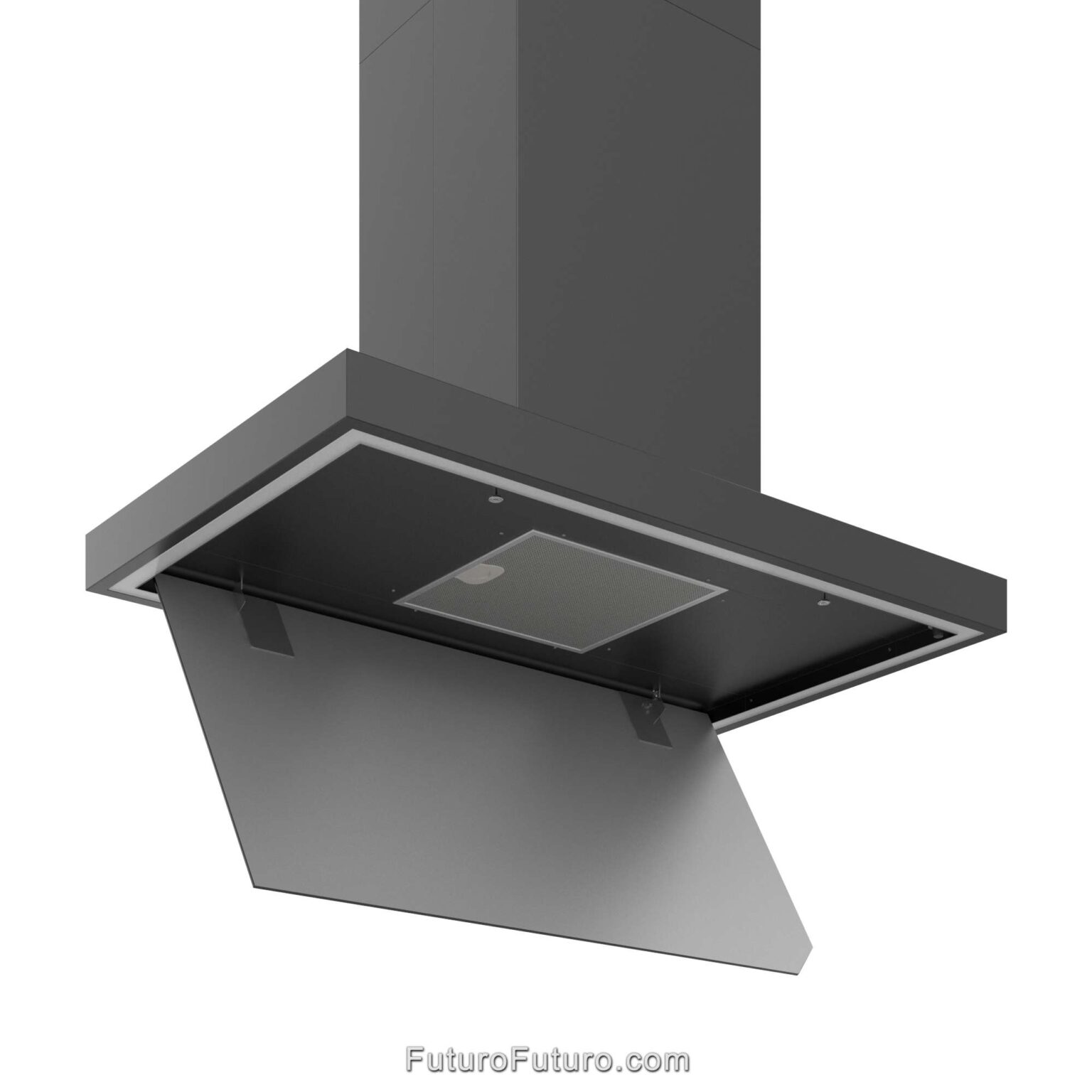 Futuro Futuro 36″ Turo Black Island Range Hood