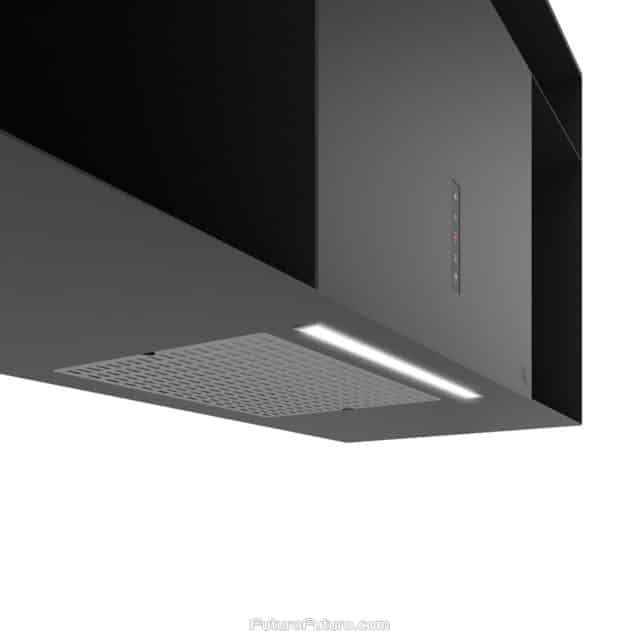 Powerful kitchen fan in sleek black - 36-inch Knox model by Futuro Futuro