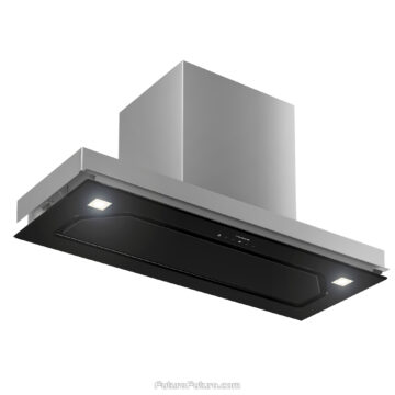 Quiet 30-inch kitchen ventilation system with advanced sound-absorbing technology.