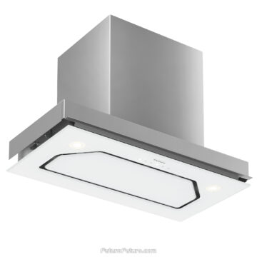 Whisper-quiet 22-inch Bravia range hood for kitchen ventilation