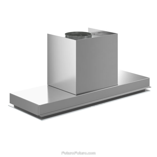 Powerful kitchen exhaust fan with sleek white enamel finish by Futuro Futuro.