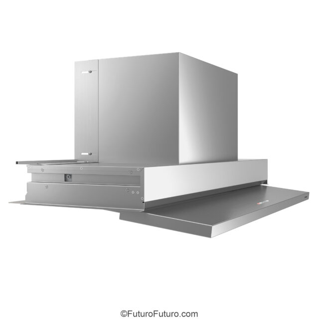 Close-up of the Glide Insert sliding flap feature