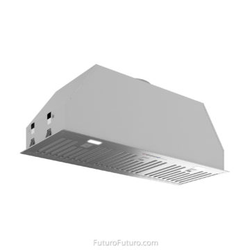 Contemporary kitchen exhaust hood | Stylish under cabinet vent hood