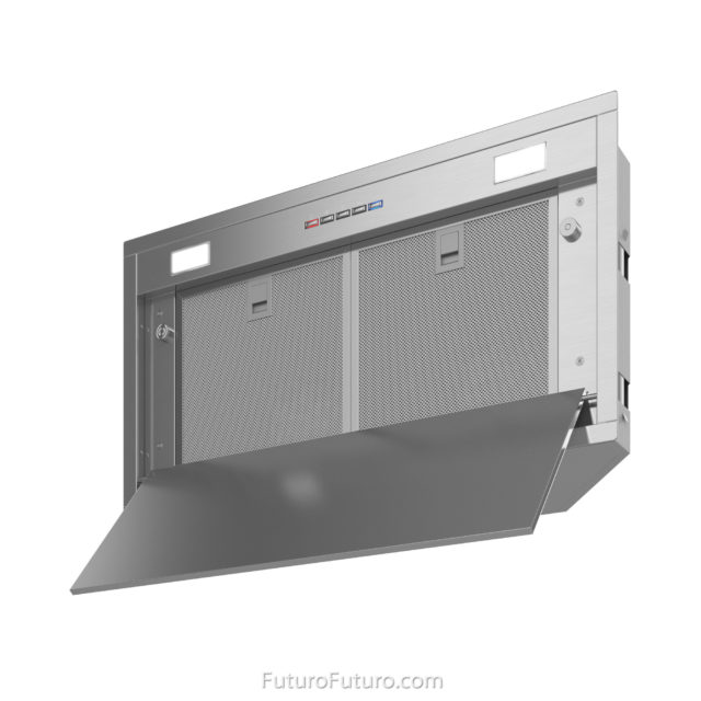 mesh grease filters range hood | under cabinet range hood