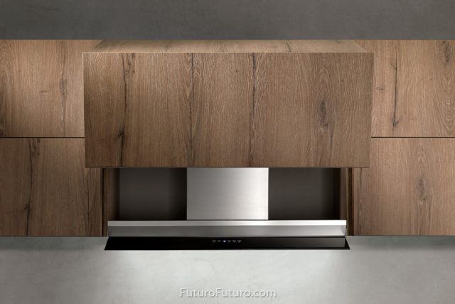 under-cabinet range hoods | modern kitchen cabinets stove hood