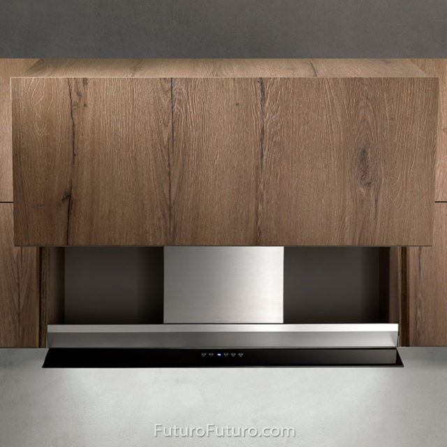 under-cabinet range hoods | modern kitchen cabinets stove hood