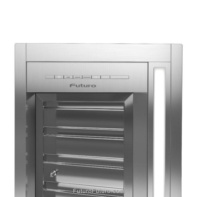 4-speed touch-sensitive electronic controls kitchen fan | stainless steel hood