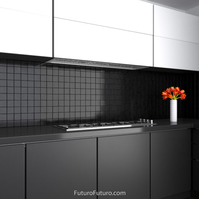 Kitchen cabinets ductless range hood | Italian best range hoods