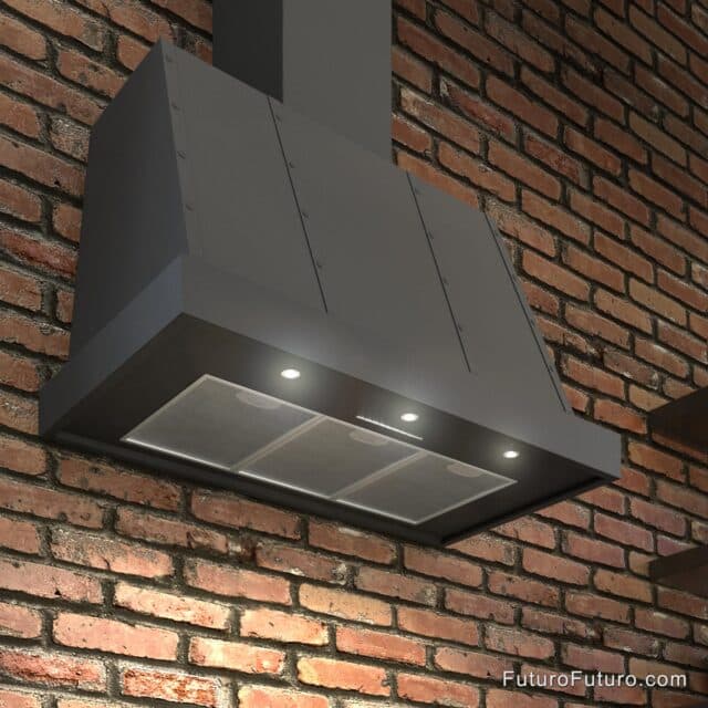 Elegant 36" Kitchen Hood with Easy-to-Install Modular Mounting System