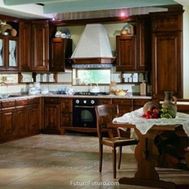traditional kitchen country style range hood | kitchen wall mount range hood
