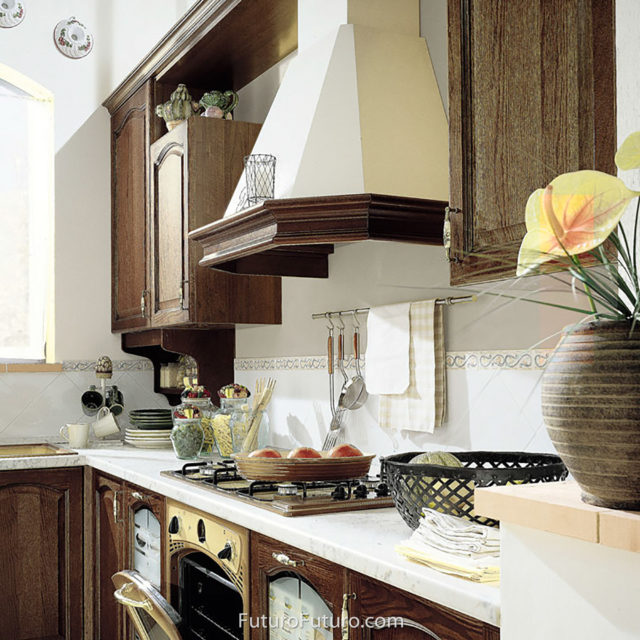 Classic Style Kitchen hood vent | classic kitchen ideas vent hood
