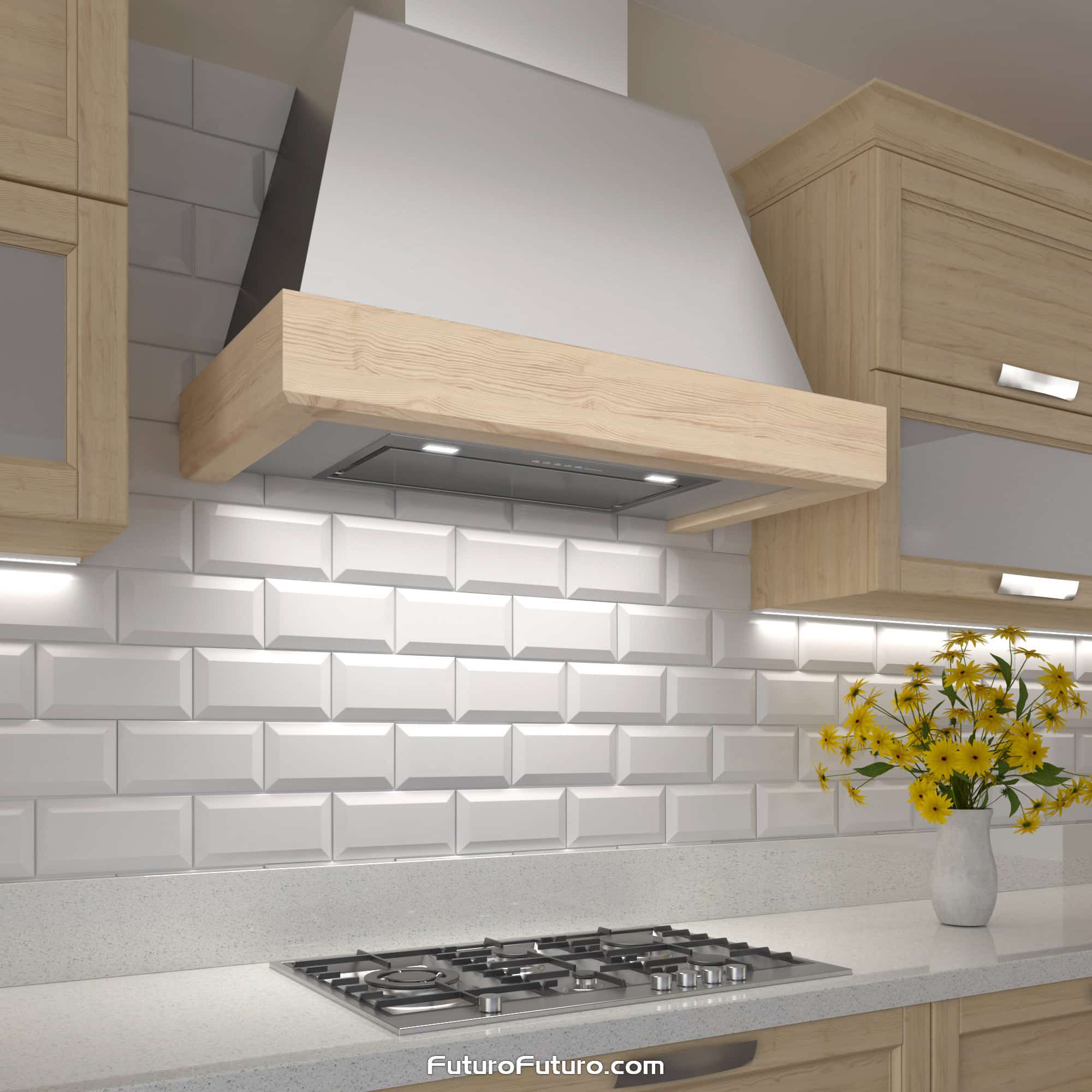 Futuro Futuro 36″ Cascade Wall Range Hood