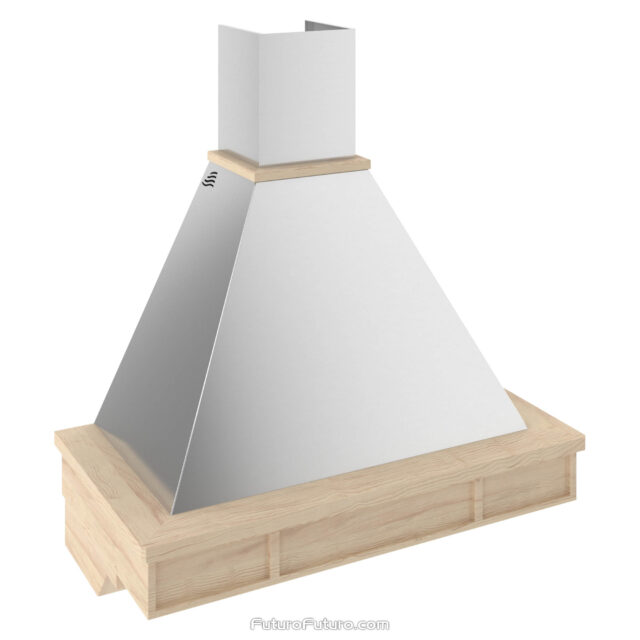 The versatile Futuro Futuro Sphinx Range Hood can be used ducted or ductless.