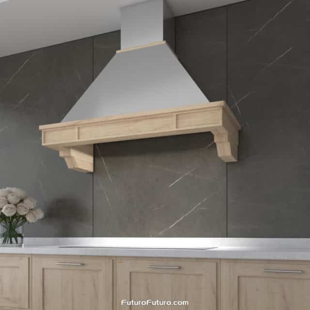 Powerful 940 CFM blower featured in the 48-inch Sphinx Wall Range Hood.