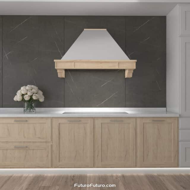 Versatile 48-inch Sphinx Wall Range Hood with four speed levels.