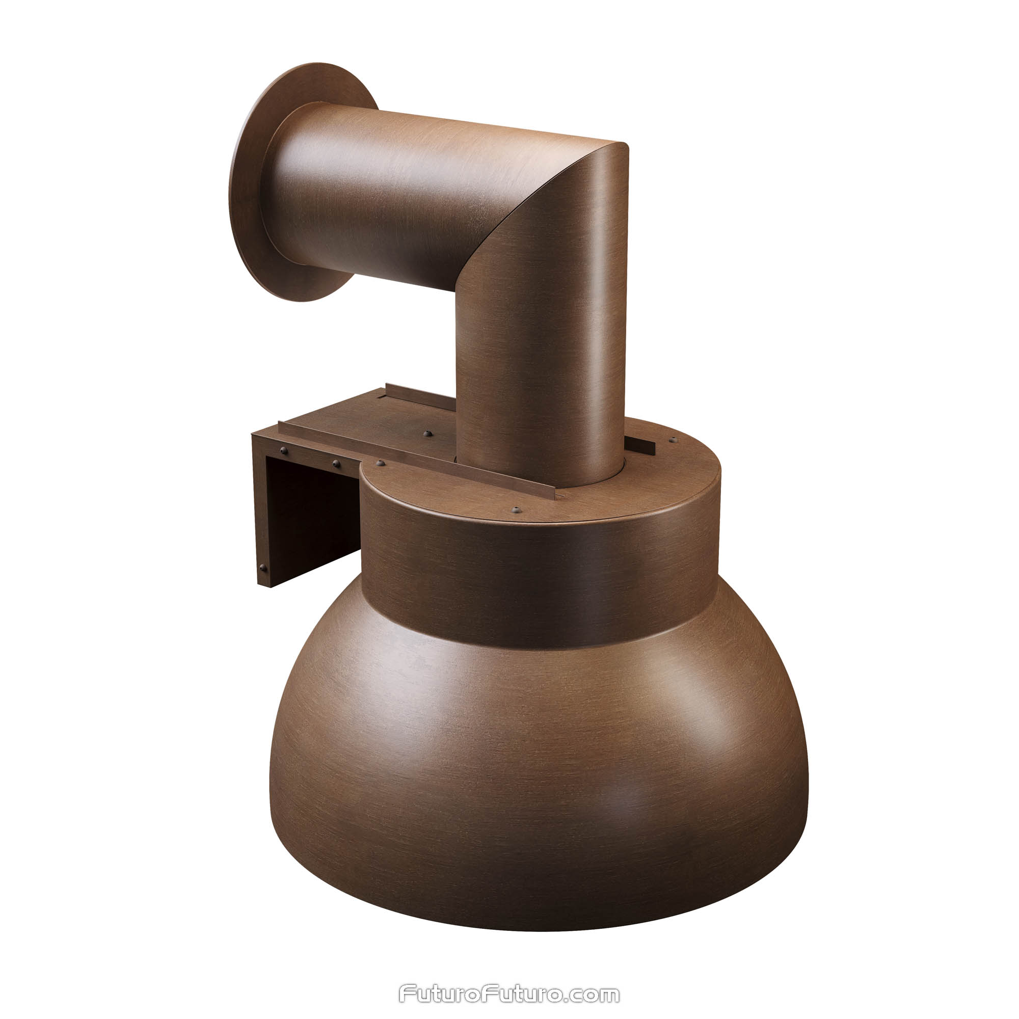 Copper Range Hood Wall Mount Tower – thecopperdesign