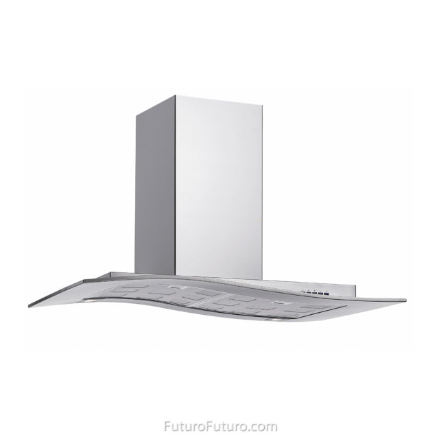 Designer kitchen vent hood | Stainless steel range hood