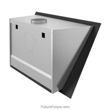 【THE MOZZ】Void Brushed Corduroy Hood Setup Anzio Island Range Hood | Zephyr Range Hoods | Zephyr