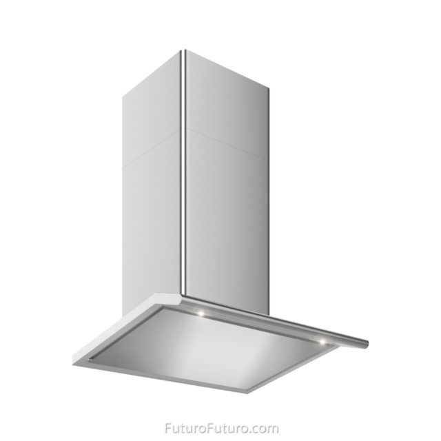 stainless steel kitchen vent hood | 24 inch wall mount kitchen range hood