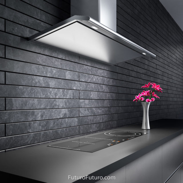Kitchen Ducted Vent Hood | highest-grade AISI 304 stainless steel range hood