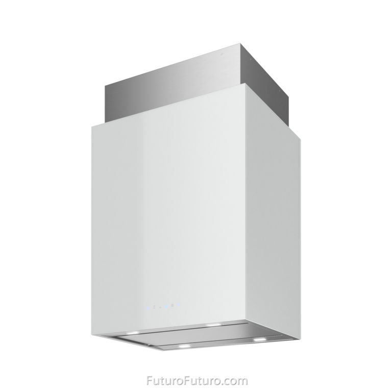 Futuro Futuro 24″ Lombardy White Island Range Hood