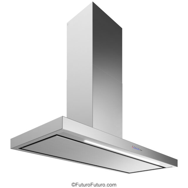 Futuro Futuro 48-inch Positano wall range hood in stainless steel