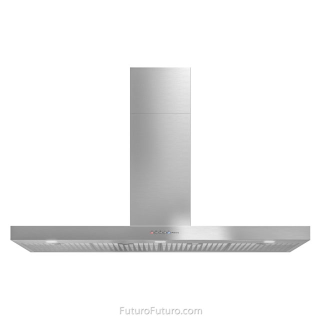 Stainless steel ducted range hood | Powerful kitchen exhaust fan