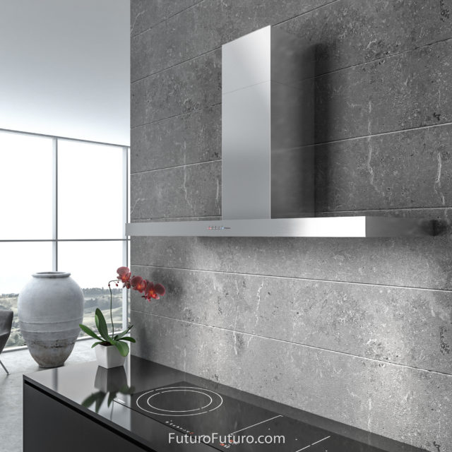 Stainless steel wall mount range hood | Wall mount ducted range hood