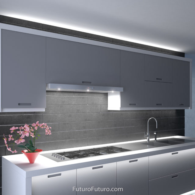 Kitchen design range hood | Designer under cabinet range hood