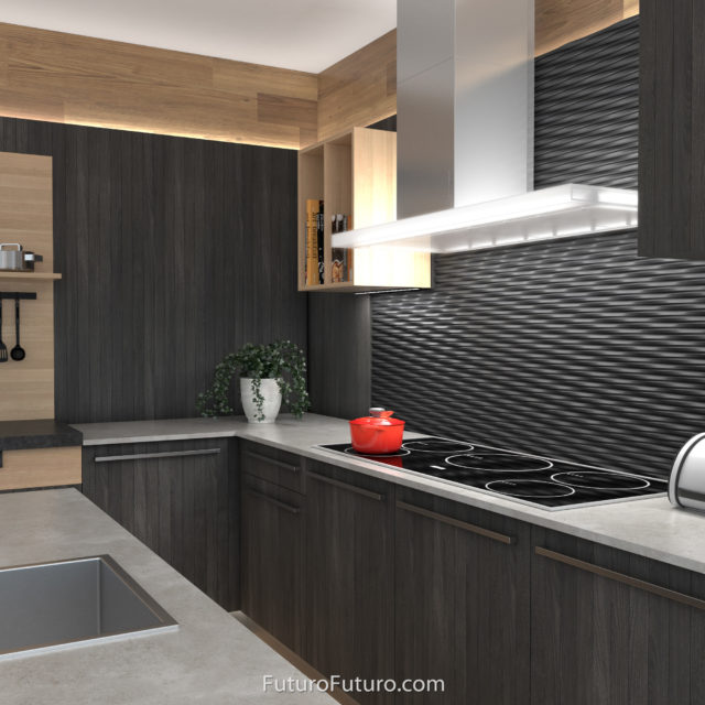 Contemporary kitchen exhaust fan | Designer kitchen hood vent