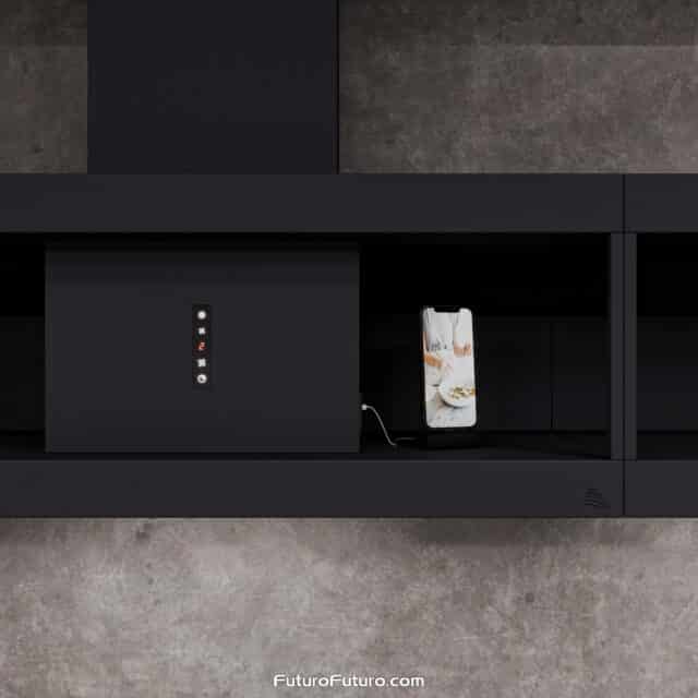 Contemporary Aesthetics - Nova Black Wall Hood