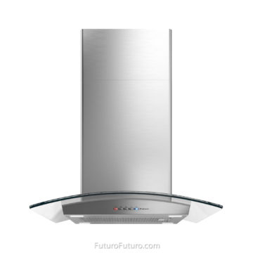 24″ Moon Inox Island Range Hood