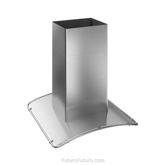 Powerful ducted range hood | AISI 304 stainless steel hood
