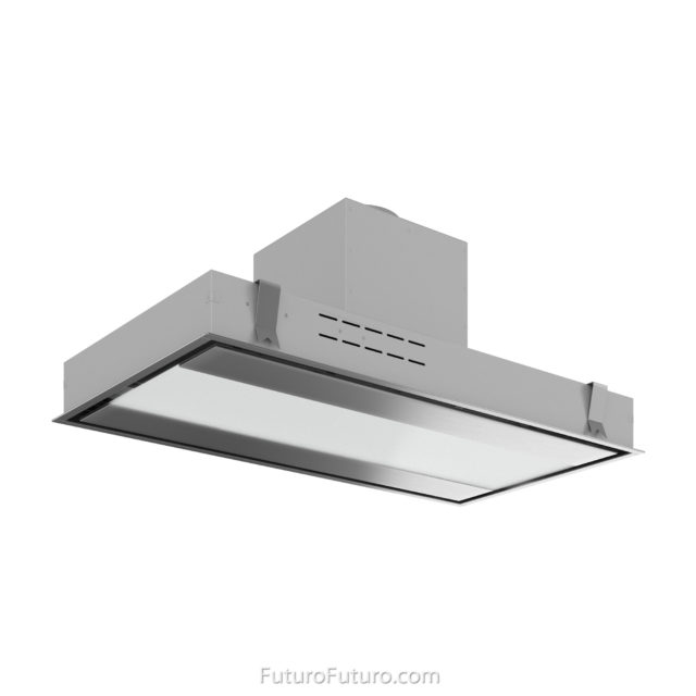 Ceiling / Soffit Designer Kitchen Hood | Inox Ceiling range hood
