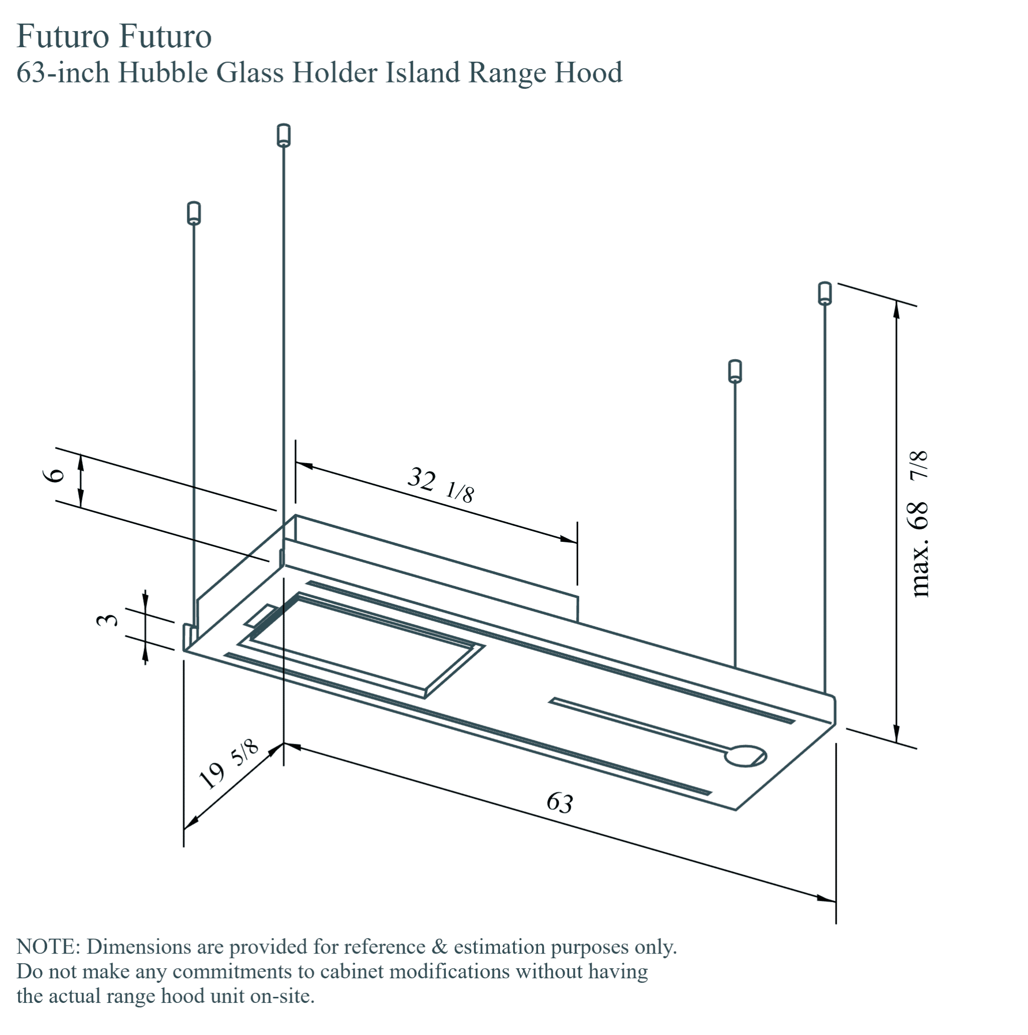 63″ Horizon Bar Island Range Hood 20 63″ Horizon Bar Island Range Hood - Image 20