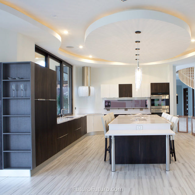 Kitchen design island range hood | Luxury kitchen range hood