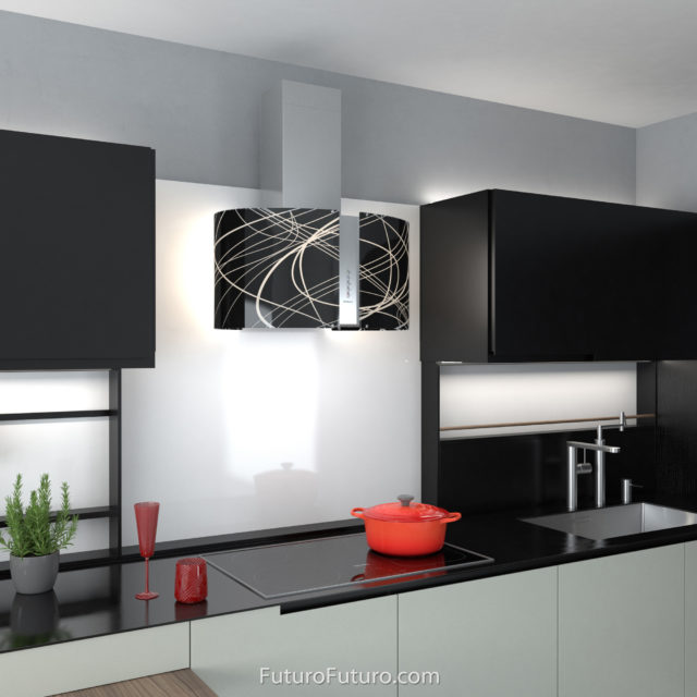 Kitchen ideas oven hood | Contemporary kitchen exhaust fan