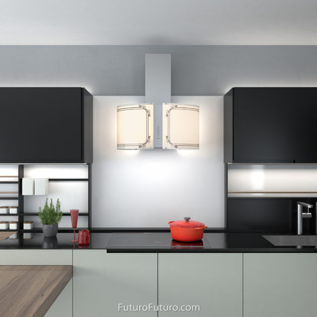 Classic design kitchen range hood vent | Luxury kitchen exhaust fan