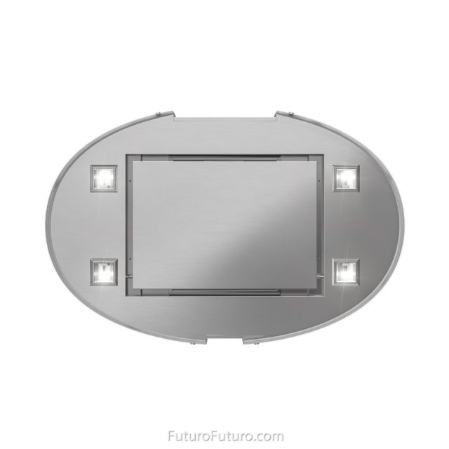 Stainless steel range hood | Modern kitchen fan
