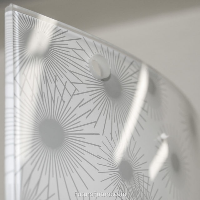 Tempered glass kitchen vent fan | Glass range hood