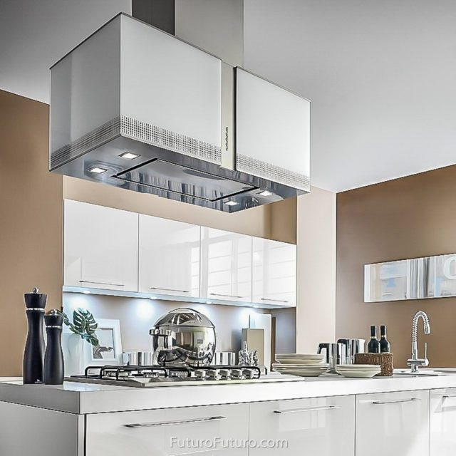 White kitchen cabinets range hood | Best range hoods