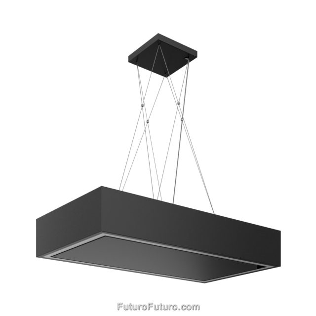Black kitchen vent | Perimeter suction system