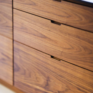 Handleless Kitchen Cabinets Recessed Handle Style