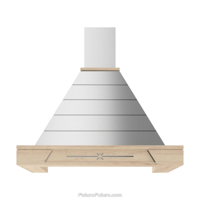 Classic range hood upgraded with modern features
