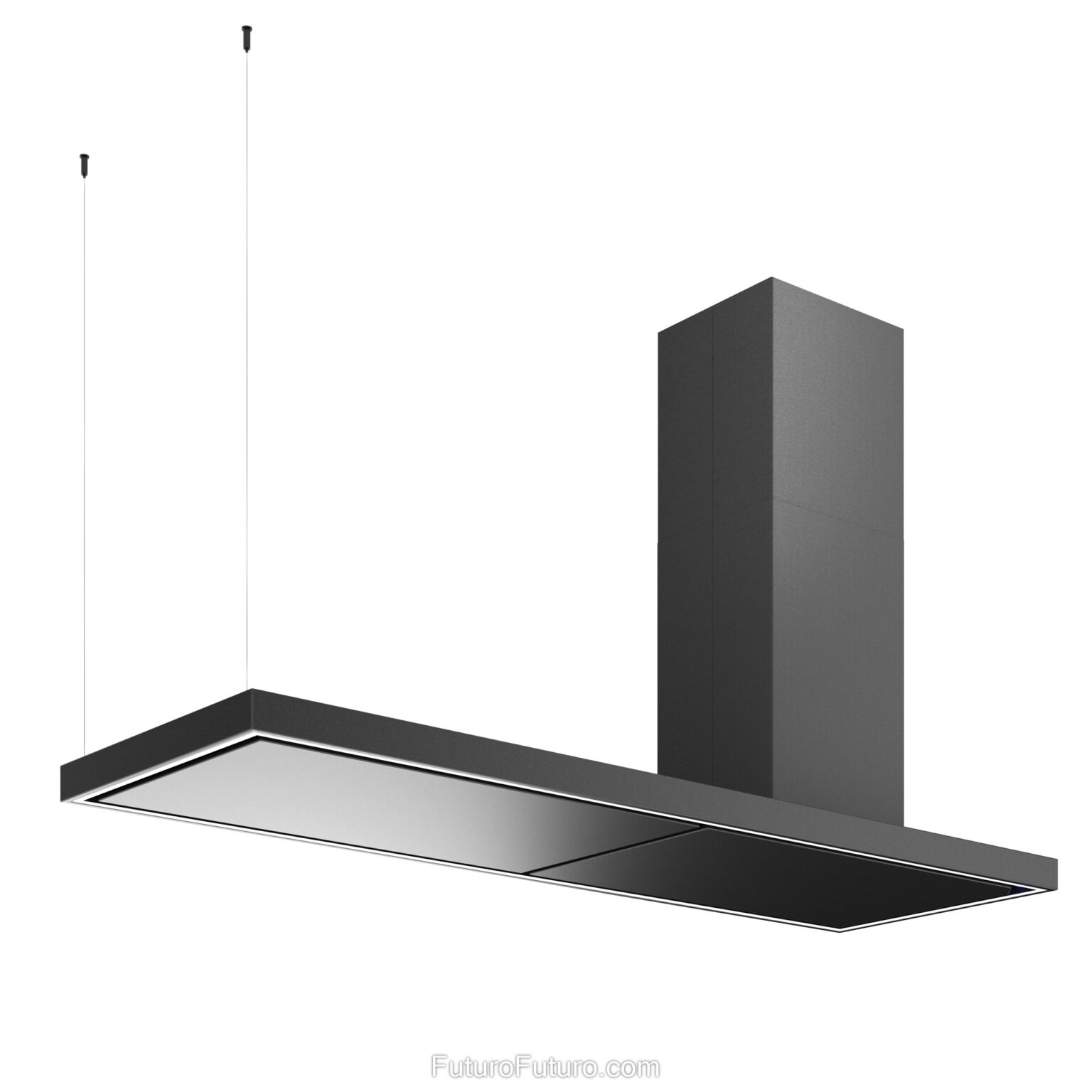 Futuro Futuro 69″ Turo Black Island Range Hood